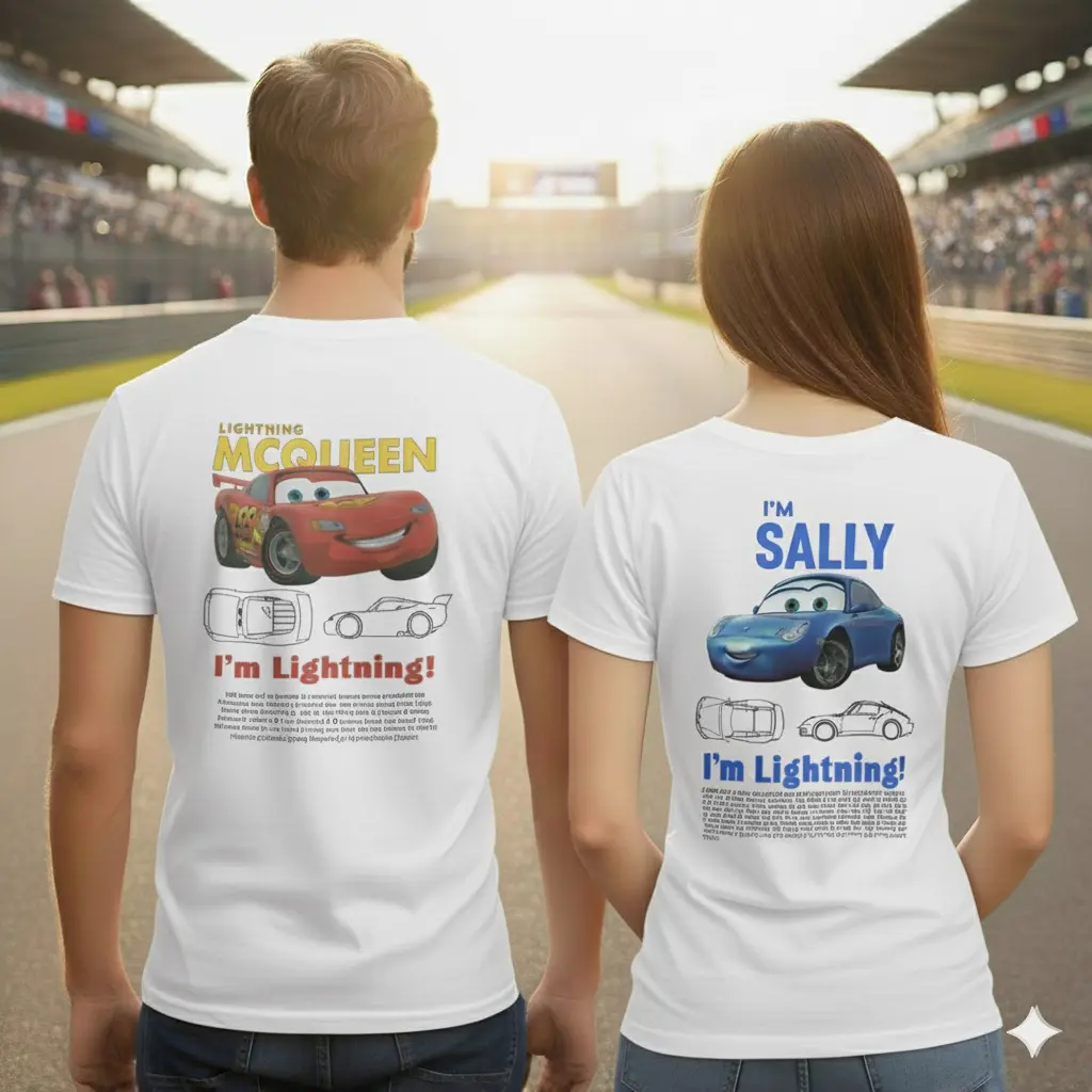Kit Camisetas Casal Turbo Racing - Foto 2